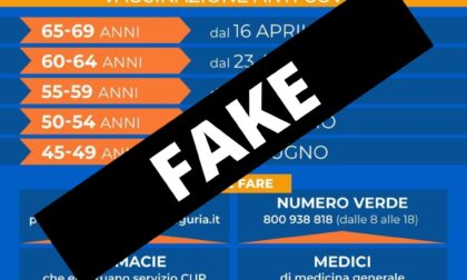 Fake news sulla campagna vaccinale, le Regione precisa "piano ancora da approvare"