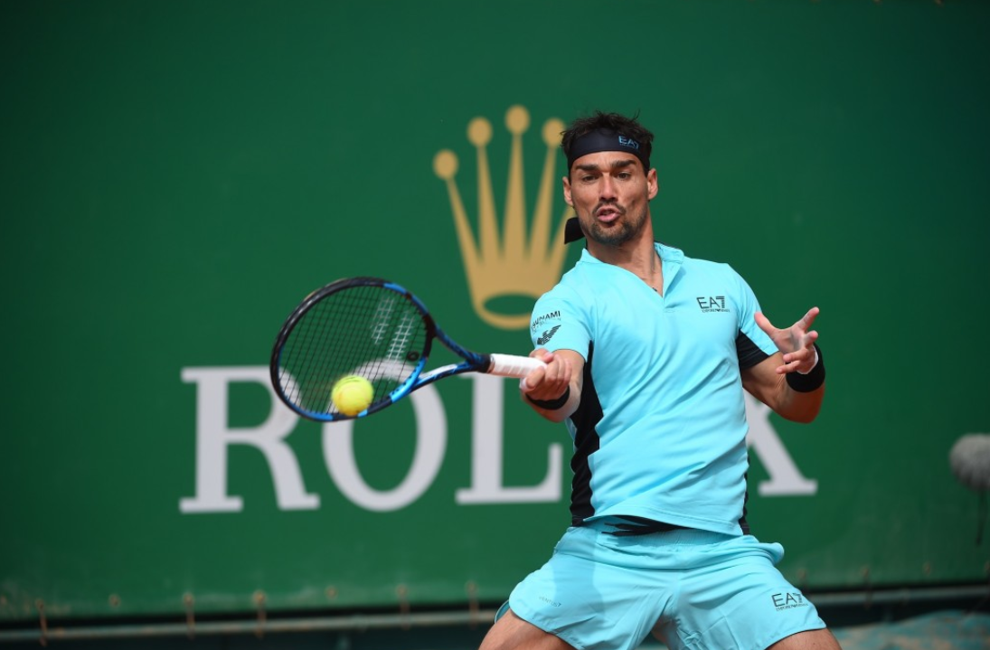 Spettacolo Fognini, supera Krajinovic e vola ai quarti di Montecarlo
