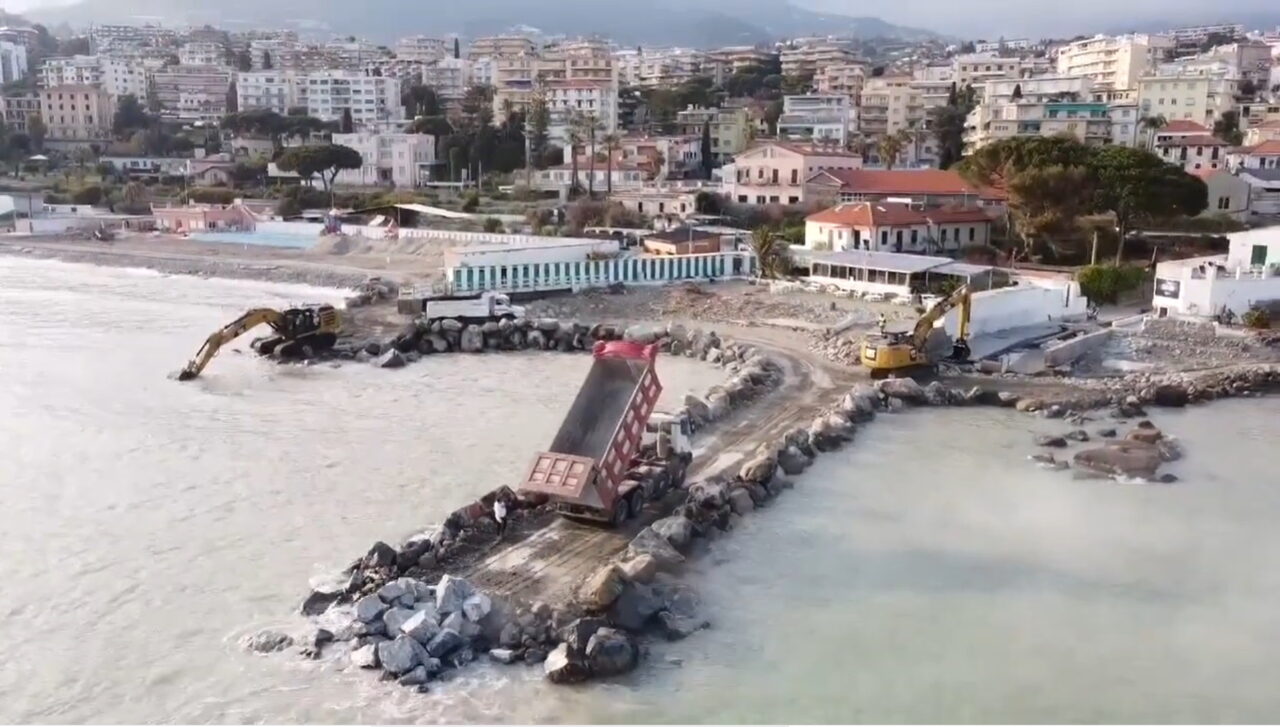 Il nuovo waterfront tra Pian di Poma e il Lido Foce