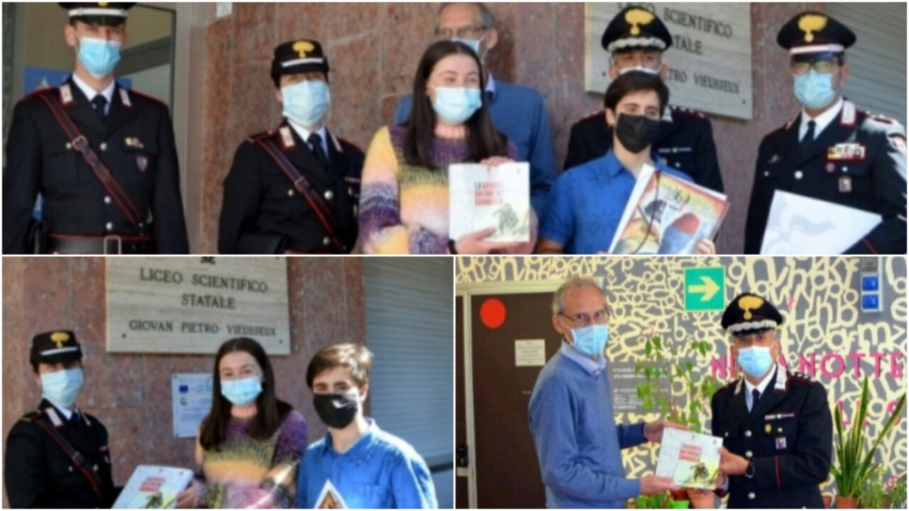 Carabinieri regalano al Vieusseux libro sull’Arma nella Grande Guerra