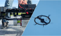 Super droni a "disco volante" in volo sull'estremo ponente ligure