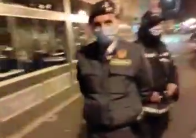 Tensioni a Sanremo dopo coprifuoco: solidarietà Nuovo Sindacato Carabinieri a forze dell’ordine