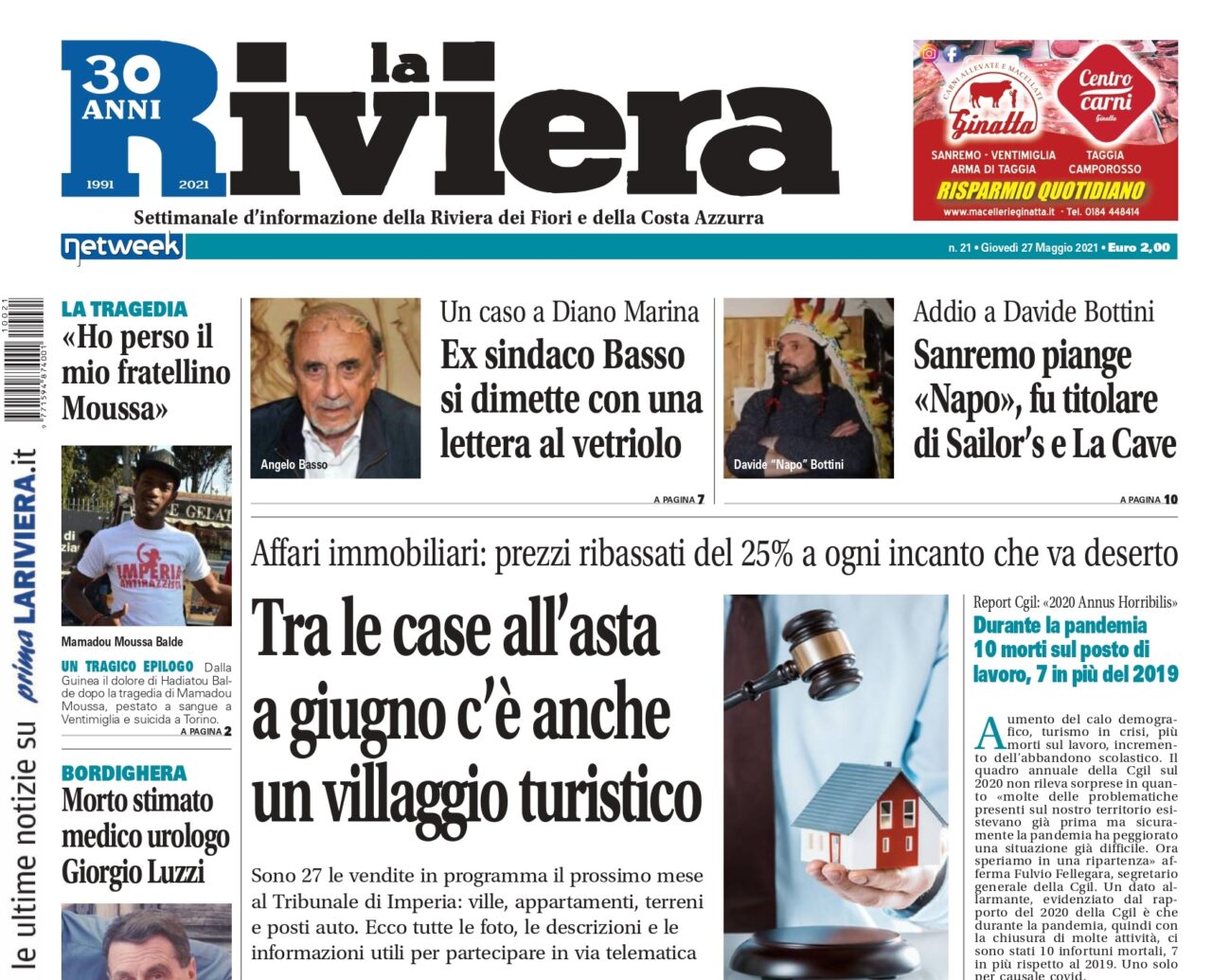 La Riviera è in edicola. Ecco tutte le nostre esclusive