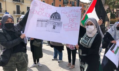 Manifestazione pro Palestina ad Imperia