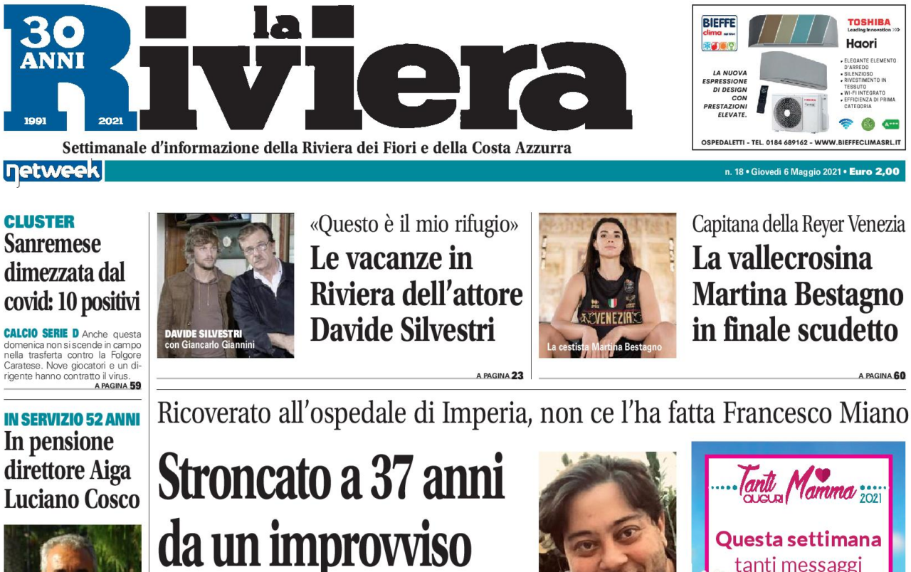 La Riviera è in edicola ecco tutte le esclusive