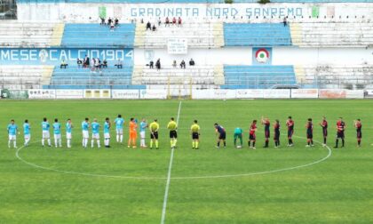 Sanremese Calcio vince il derby ligure in casa col Sestri 2-1