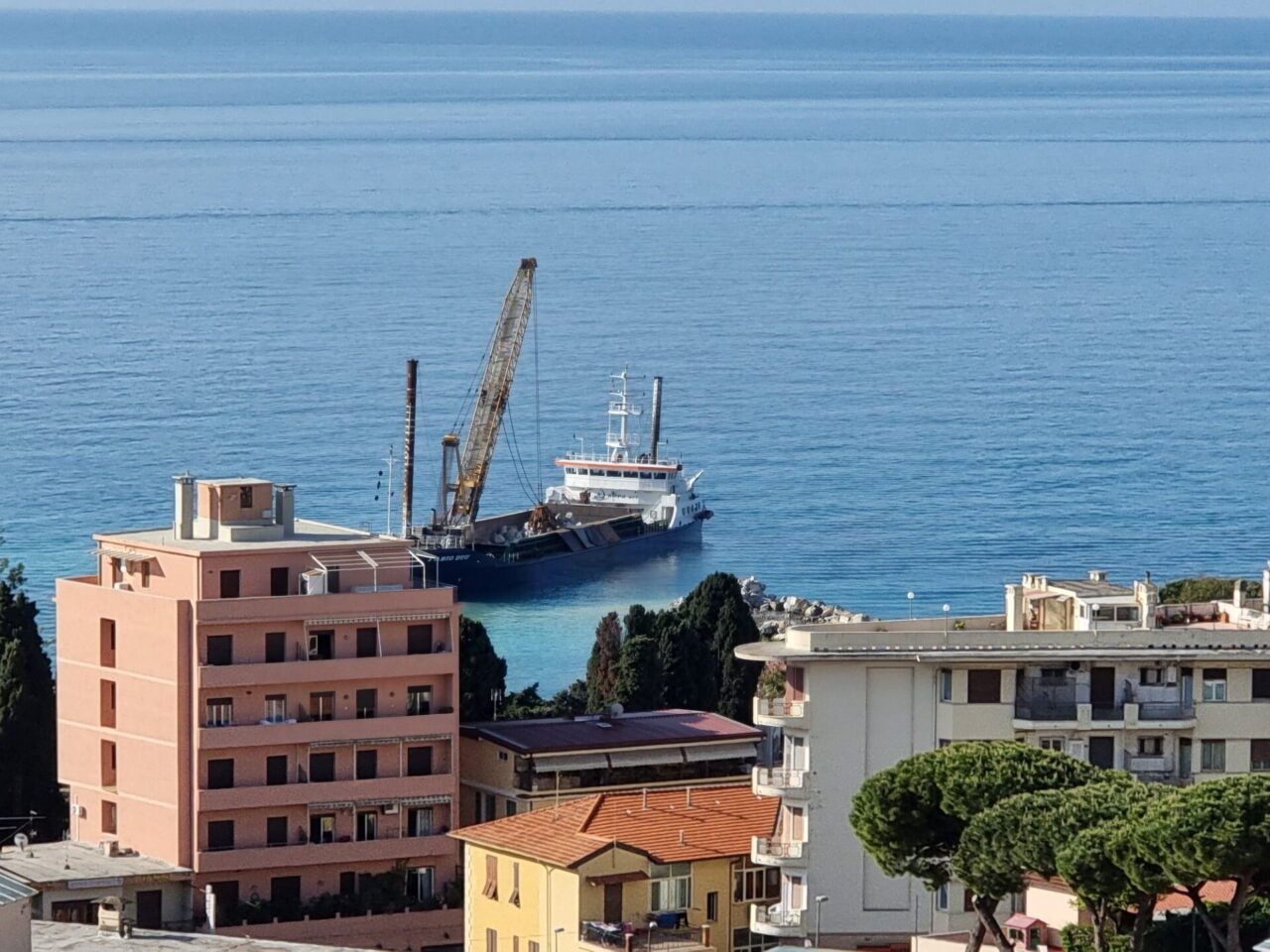 Continuano senza sosta i lavori per il nuovo waterfront di Sanremo