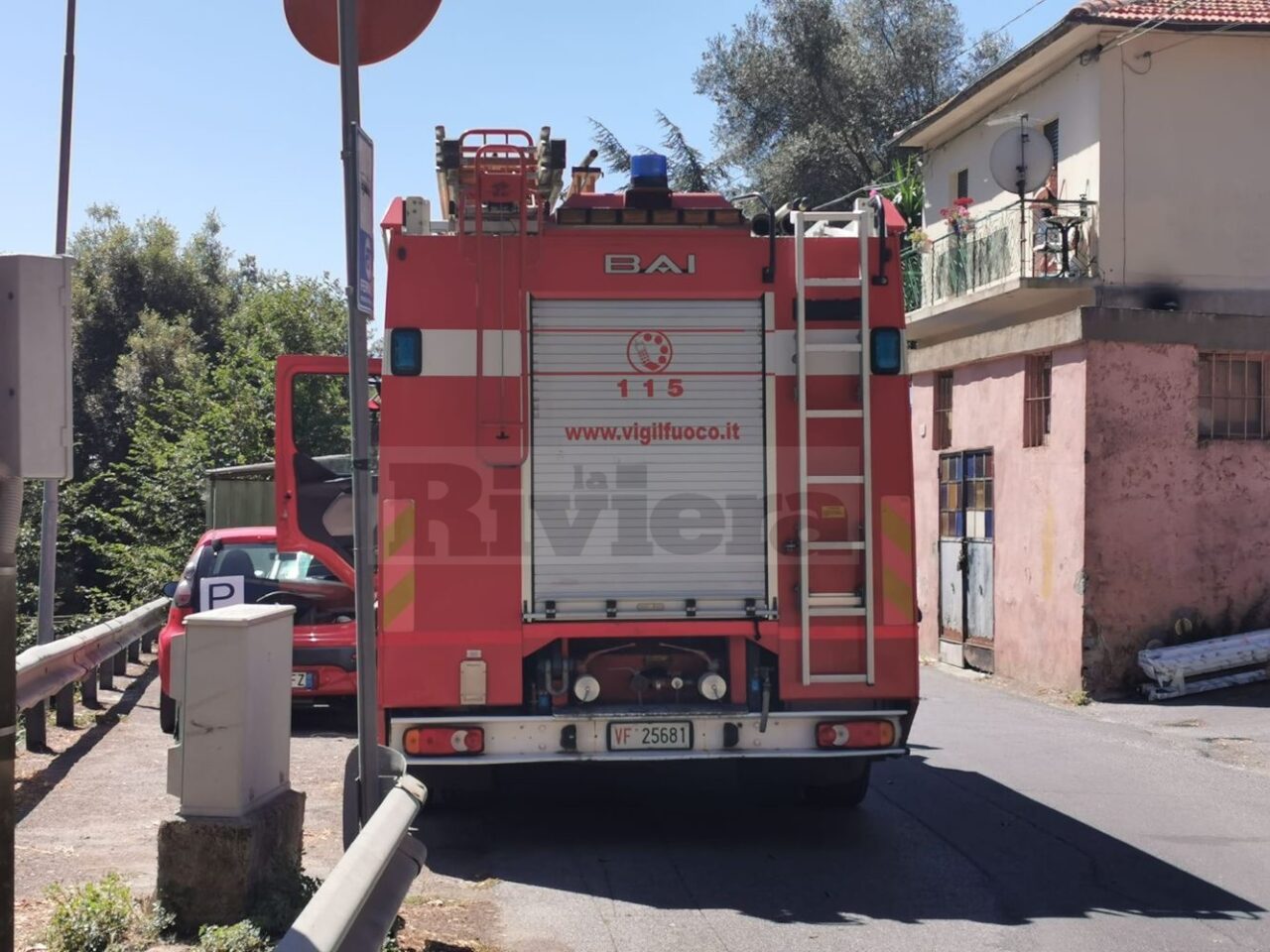 Grave un uomo caduto in campagna a Ventimiglia