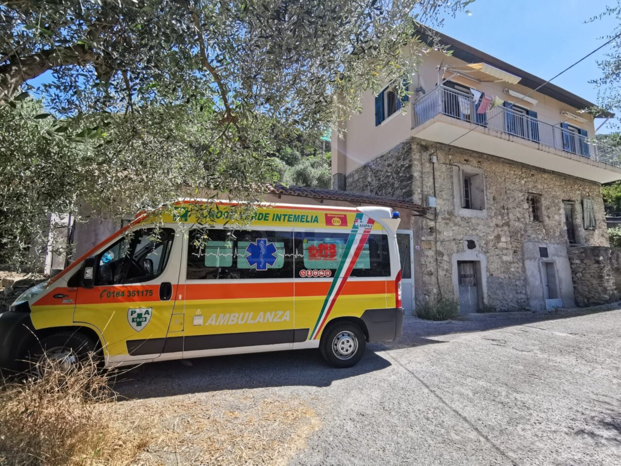 Morto l’uomo caduto in campagna il 30 giugno scorso a Ventimiglia