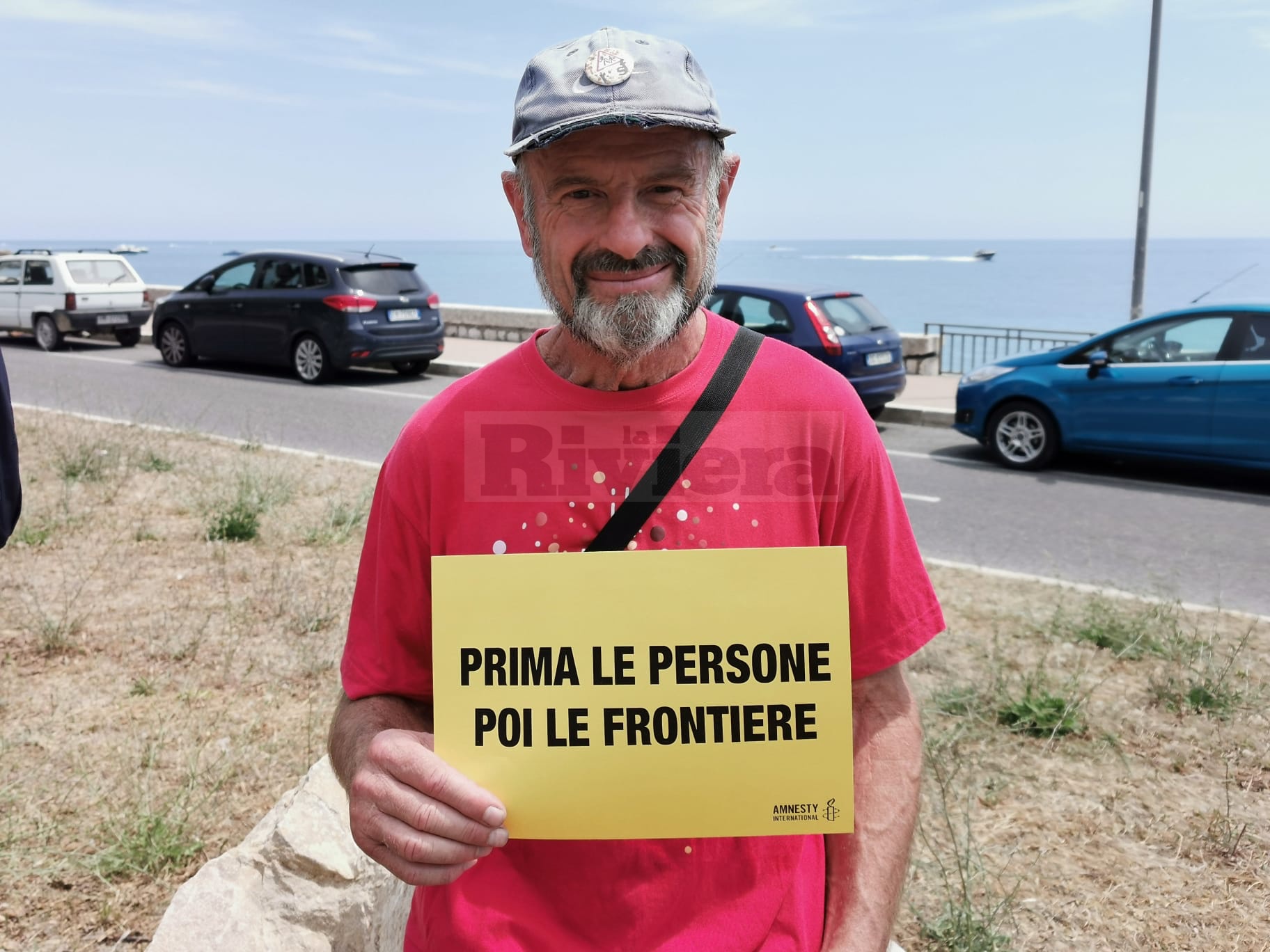 Giornata mondiale del rifugiato Ventimiglia 27 giugno 2021 migranti Ponte San Ludovico _05