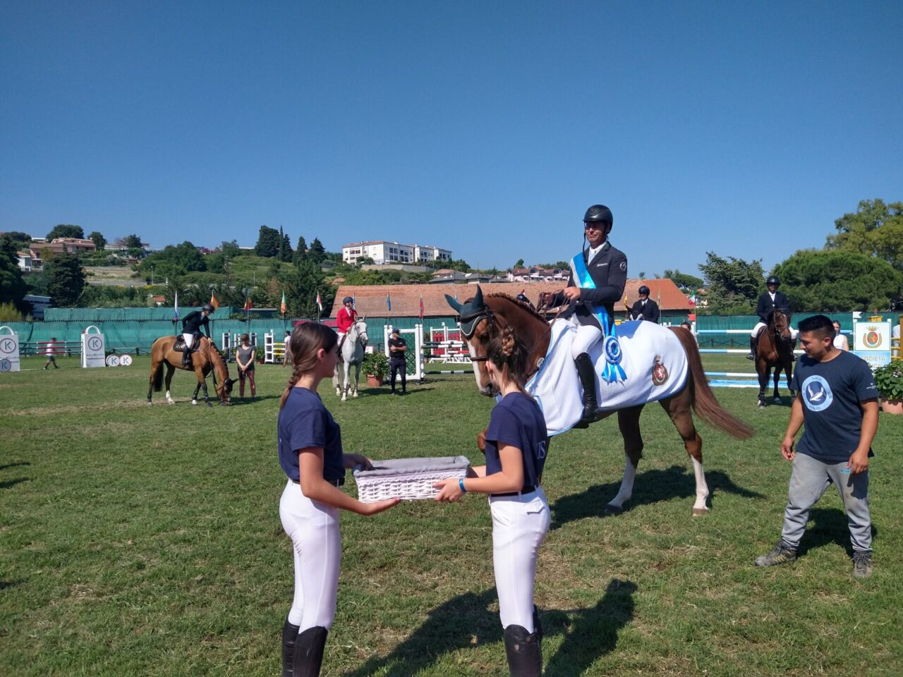 Ignace Philips vince il Gran Premio di equitazione al Campo Ippico Sanremo
