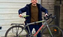 Da Bristol a Imperia in bici, Fabrizio Musso raccoglie 3500 euro