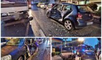 Camion si schianta contro auto sull'Aurelia a Bordighera, ferita una donna