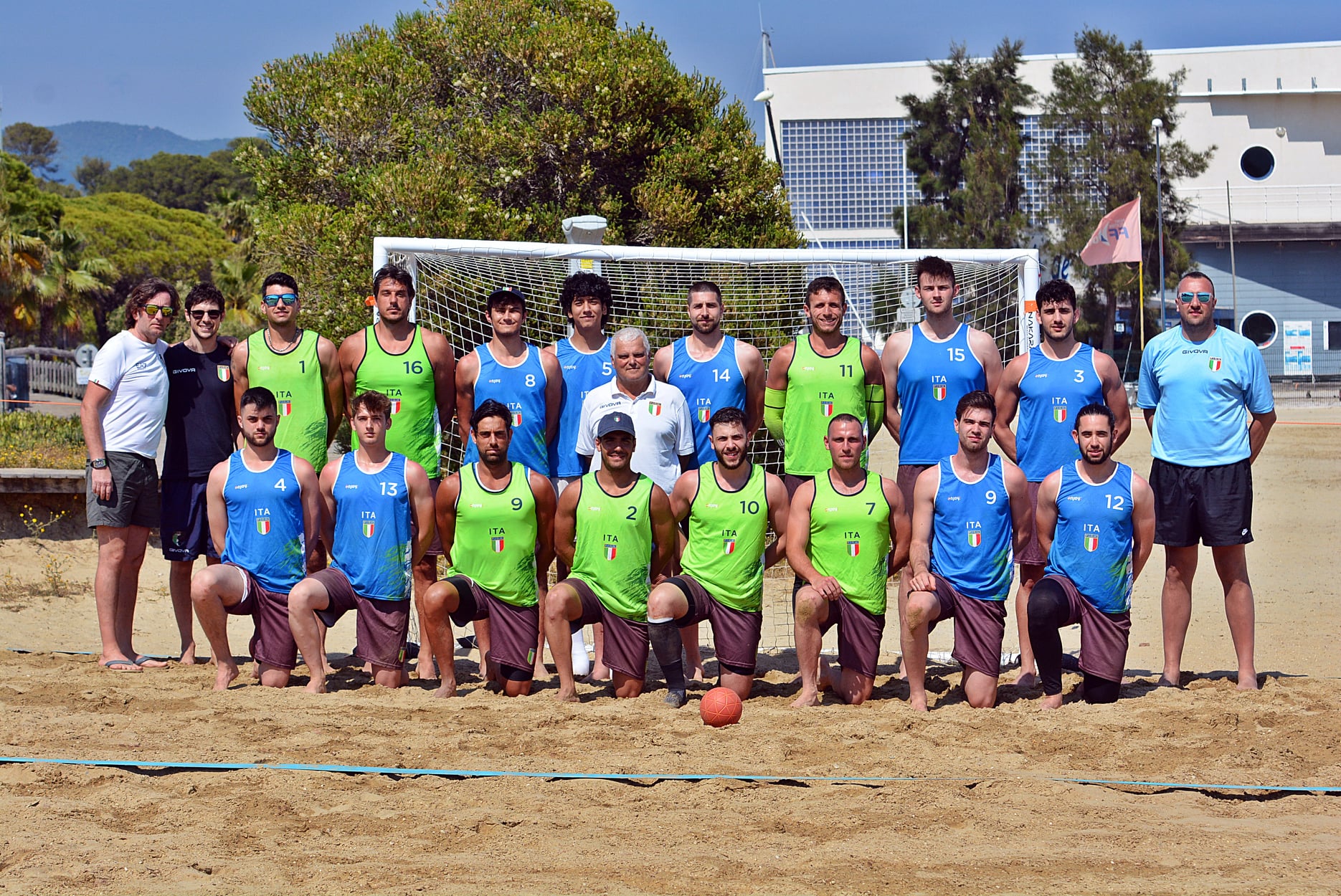 La Nazionale italiana di Beach Handball