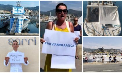 Pescatori di Sanremo in piazza per salvare il comparto dalla normativa UE