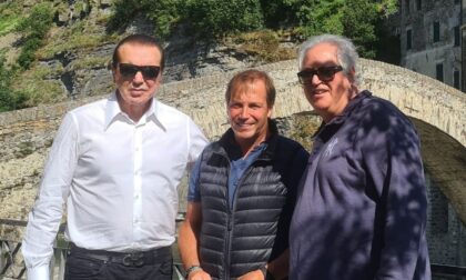 Gli attori Nick Vallelonga e Chazz Palmitieri: da Hollywood a Dolceacqua