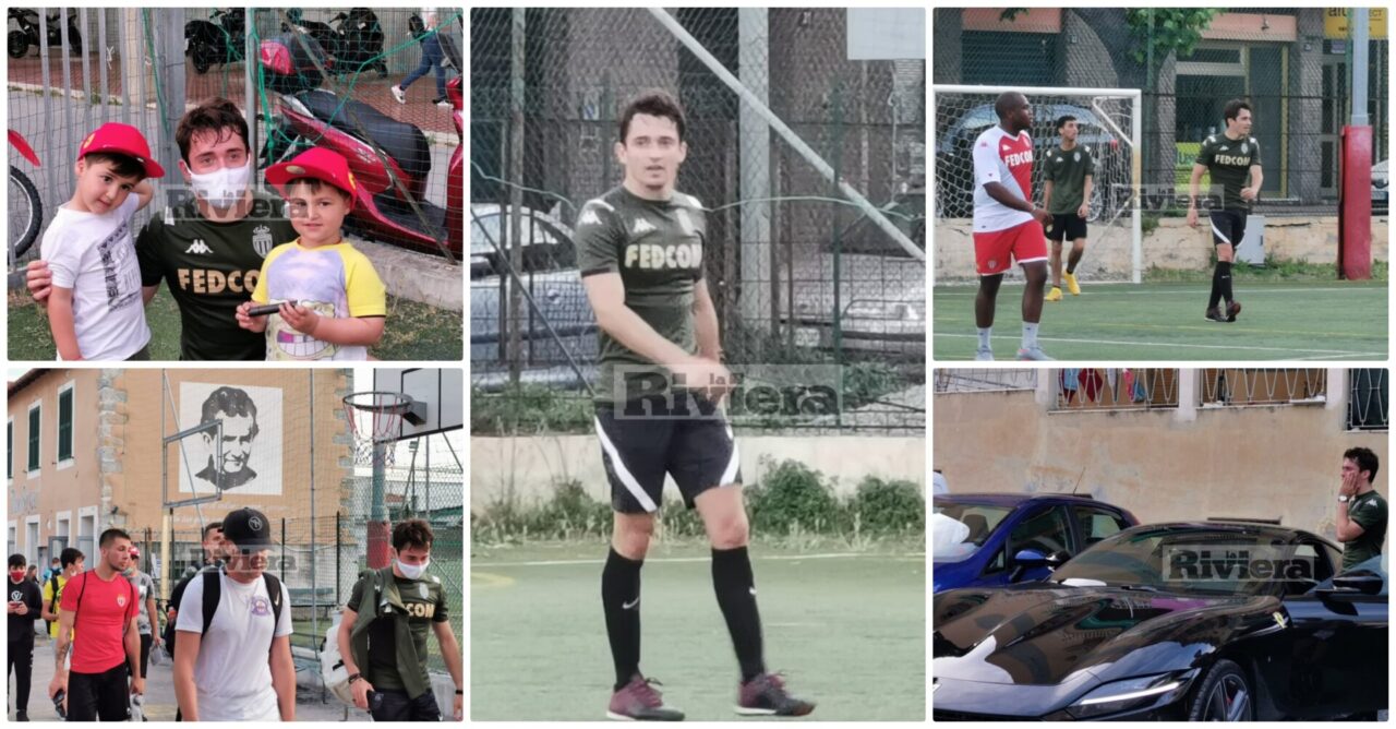 Il pilota di Formula 1 Leclerc concede selfie e firma autografi al Don Bosco di Vallecrosia