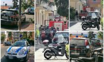 Blitz di carabinieri e vigili del fuoco a Ospedaletti per prelevare una persona in casa
