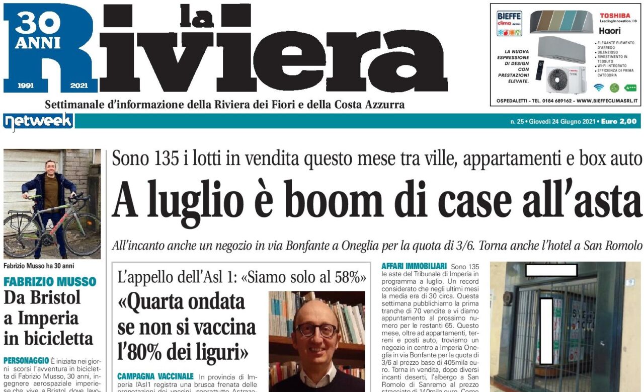La Riviera è in edicola! Ecco le nostre esclusive