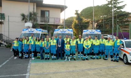 Inaugurate 3 Nuove Ambulanze di Rianimazione della Croce Azzurra Misericordia di Vallecrosia