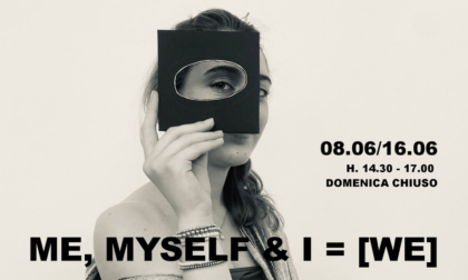 Martedì inaugurazione mostra Me, myself & I = [We] alla Galleria Rondò di Imperia
