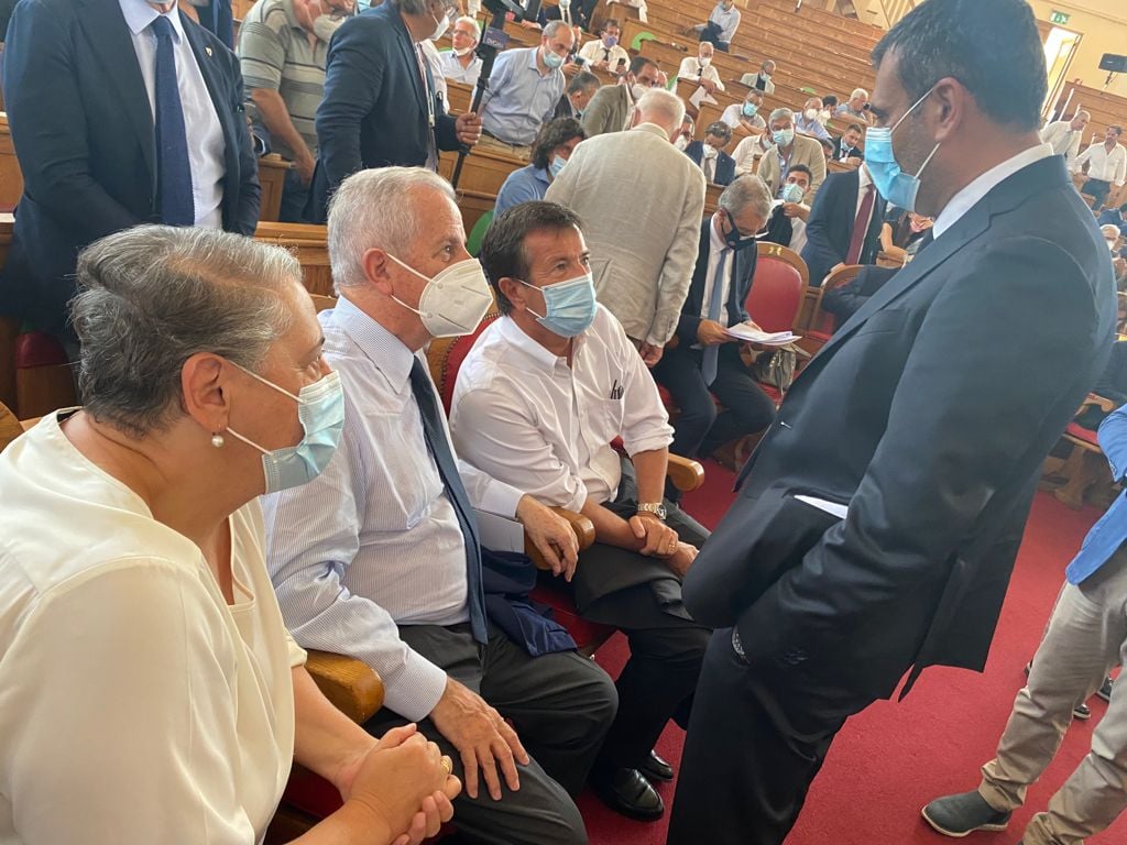 Assemblea a Roma per il sindaco di Imperia e vice presidente Anci Claudio Scajola