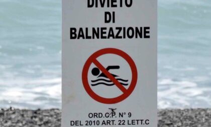 Divieto di balneazione in zona Sant'Anna a Diano Marina