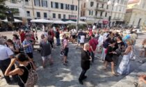 I No Green Pass manifestano a Sanremo e Imperia