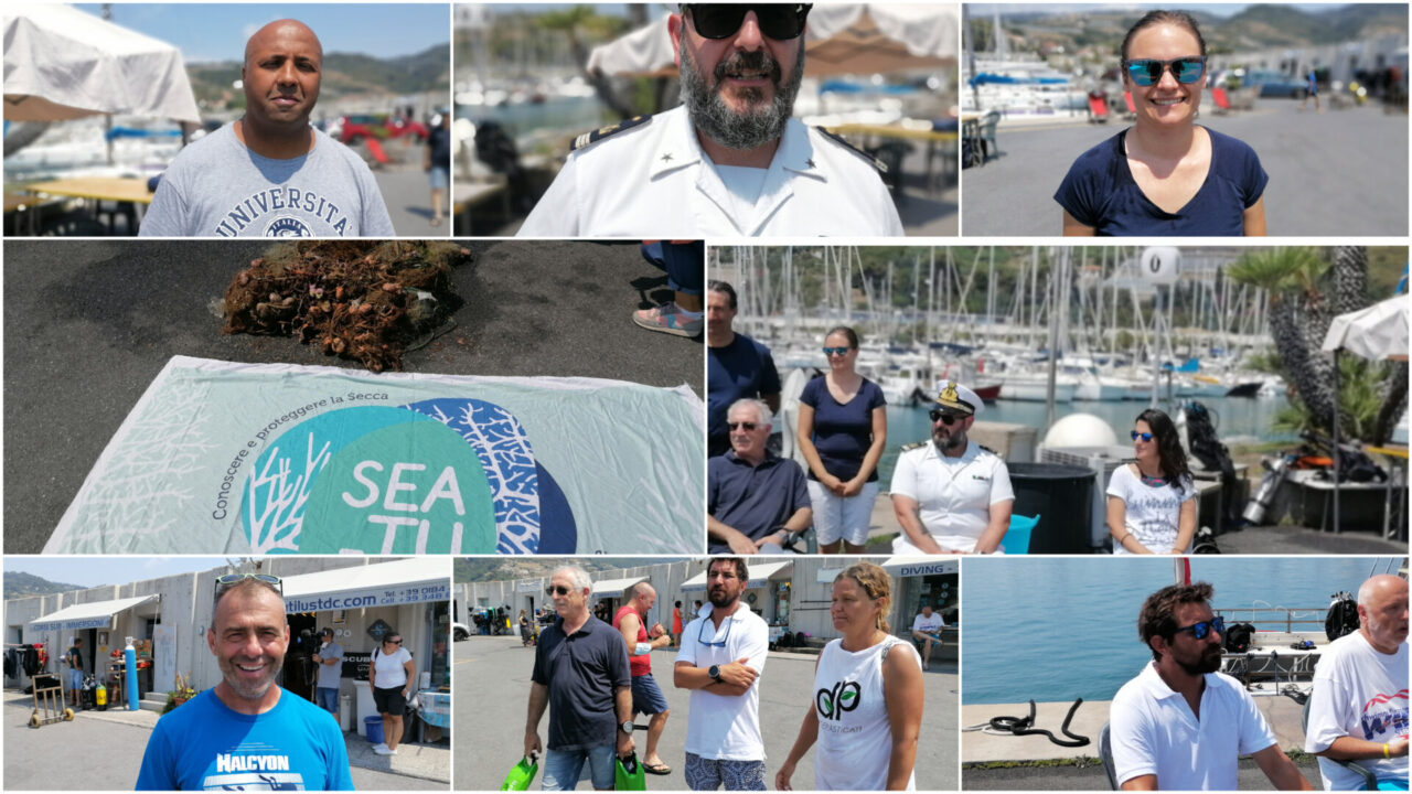 Pulizia sottomarina con il progetto Sea-Ty