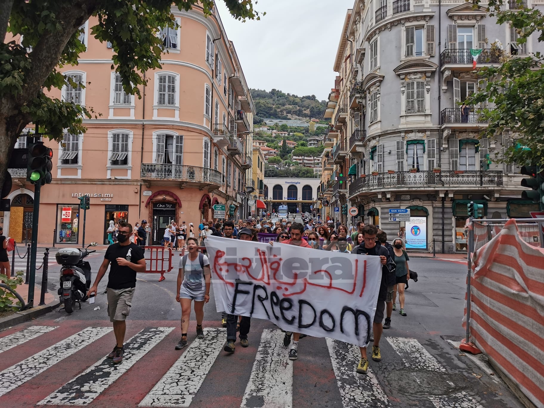 Manifestazione no border migranti Ventimiglia 16 luglio 2021_08