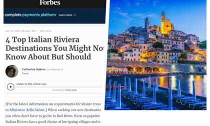 Il borgo di Cervo finisce sulla prestigiosa rivista Forbes tra i 4 luoghi da visitare