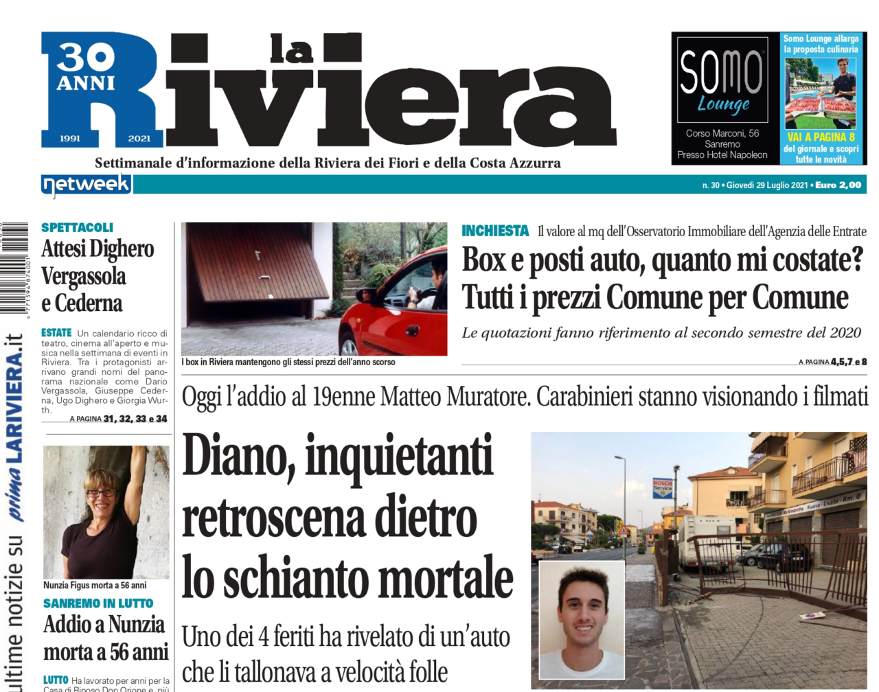 La Riviera in edicola. Ecco le nostre esclusive
