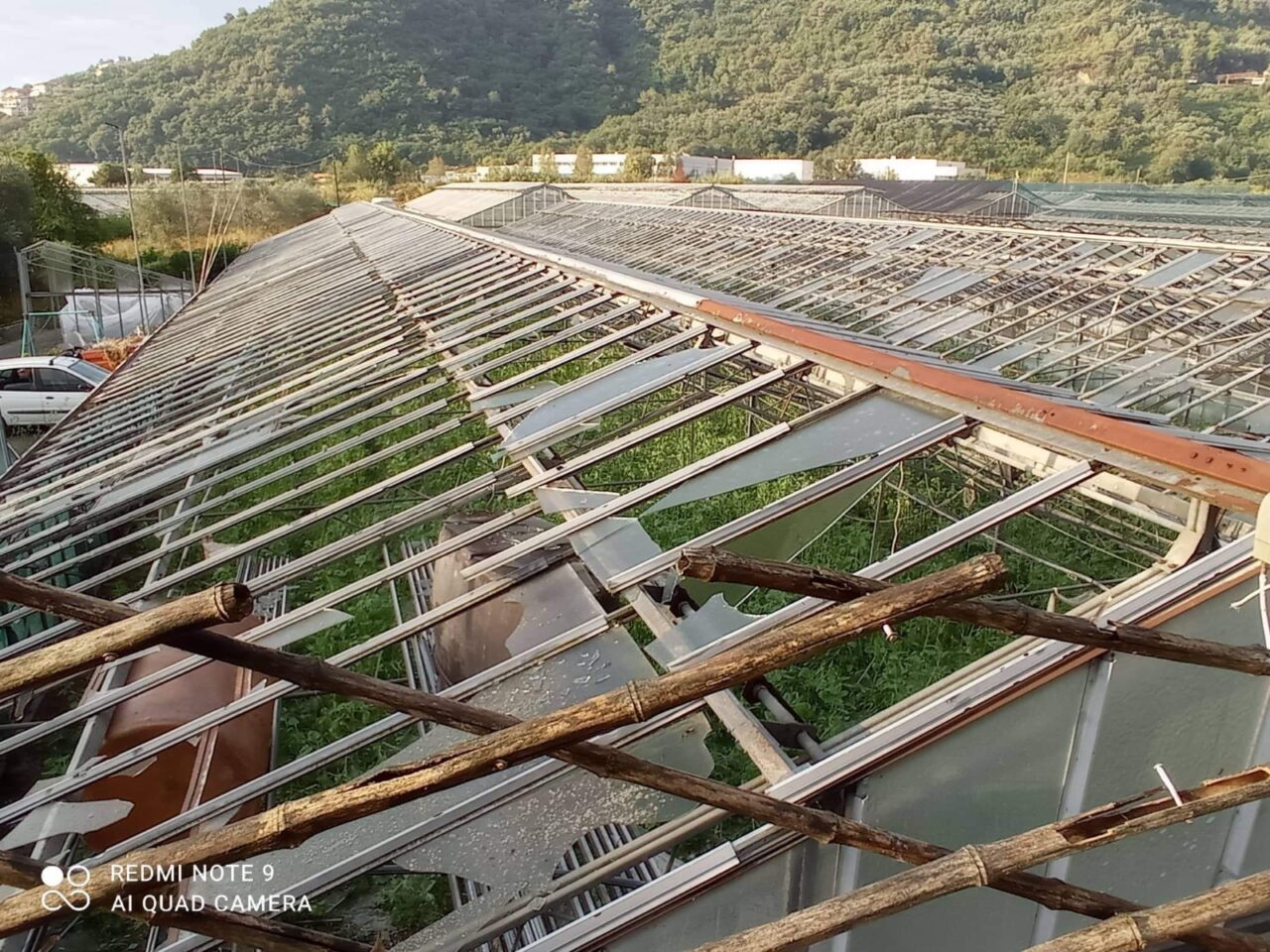 Grandinata, Piana: Chiediamo misure eccezionali
