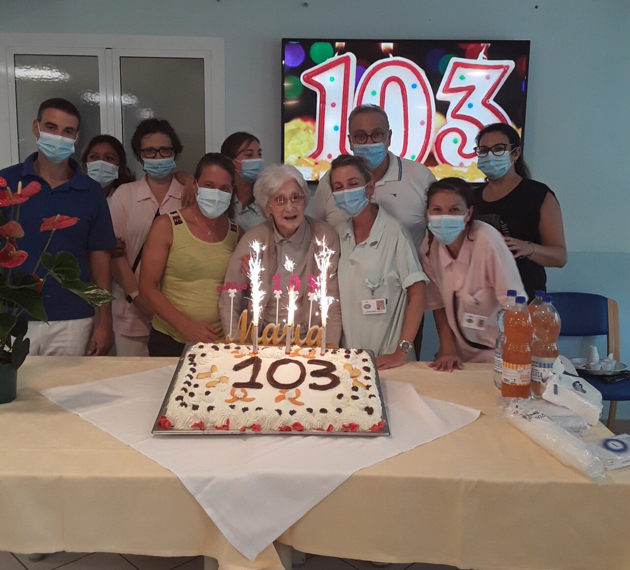 Maria Ciccolunghi spegne 103 candeline
