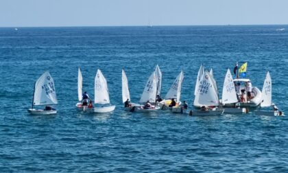 Omar Da Sacco e Virginia Negri vincono la regata Optimist del Circolo Velico Capo Verde