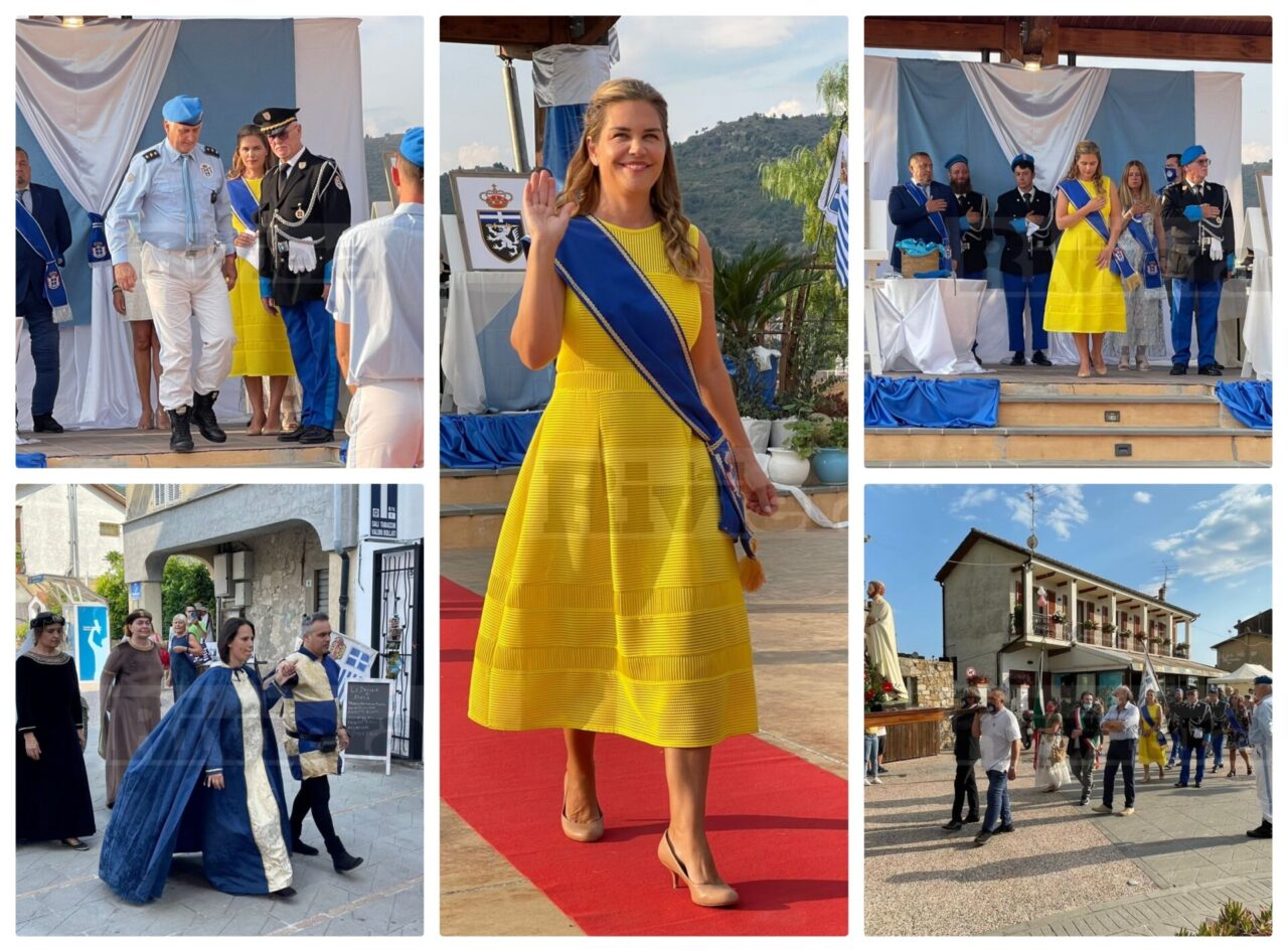 Seborga festeggia il suo Principato con il nuovo Luigino dedicato alla principessa Nina