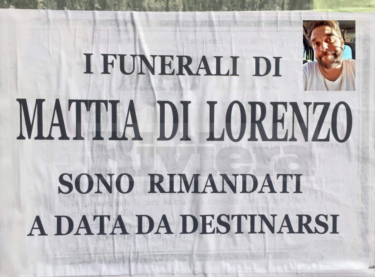 Giallo sulla morte di Mattia Di Lorenzo: la Procura stoppa i funerali e dispone l’autopsia
