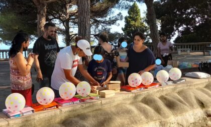 Caccia al tesoro con i bimbi del nido Arcobaleno nella Pigna