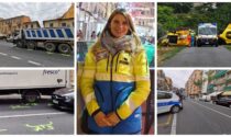 Travolta da un camion del movimento terra a Vallecrosia: grave presidente della Croce Azzurra