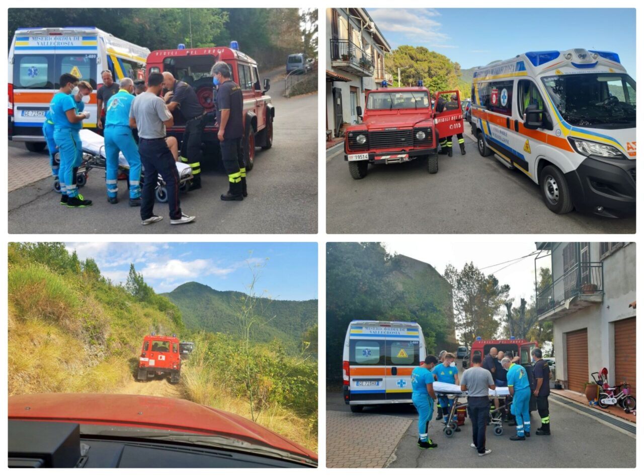 Vigili del fuoco salvano escursionista 50enne grazie al geolocalizzatore
