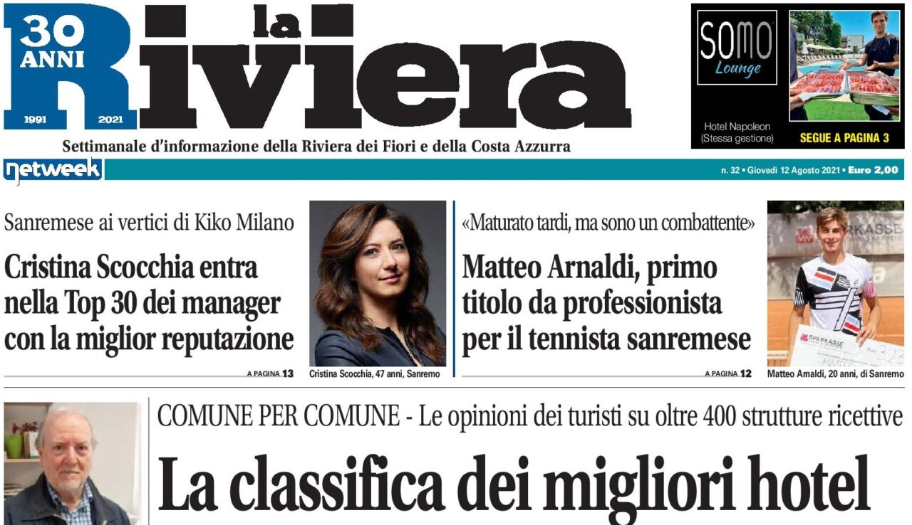 La Riviera è in edicola ecco le esclusive di questa settimana