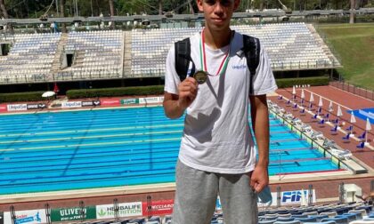 Campionati italiani di nuoto,  bronzo per Lorenzo Giordano