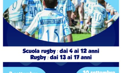 A settembre Open Day Sanremo Rugby