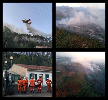 Incendio a Cisano ancora in corso, 50 volontari al lavoro