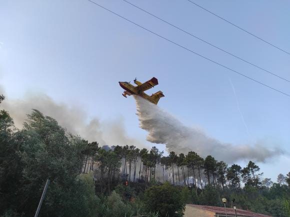 0907 incendio Cisano foto