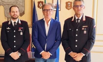 Il nuovo capitano dei Carabinieri di Sanremo ha incontrato il sindaco Biancheri