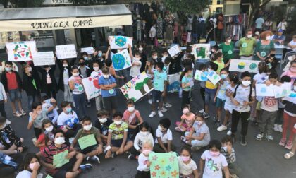 Giornata mondiale dell'ambiente. Bimbi in piazza