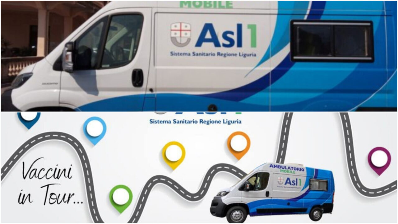 Dall’entroterra alla Riviera, date e orari del tour del camper vaccinazioni Asl