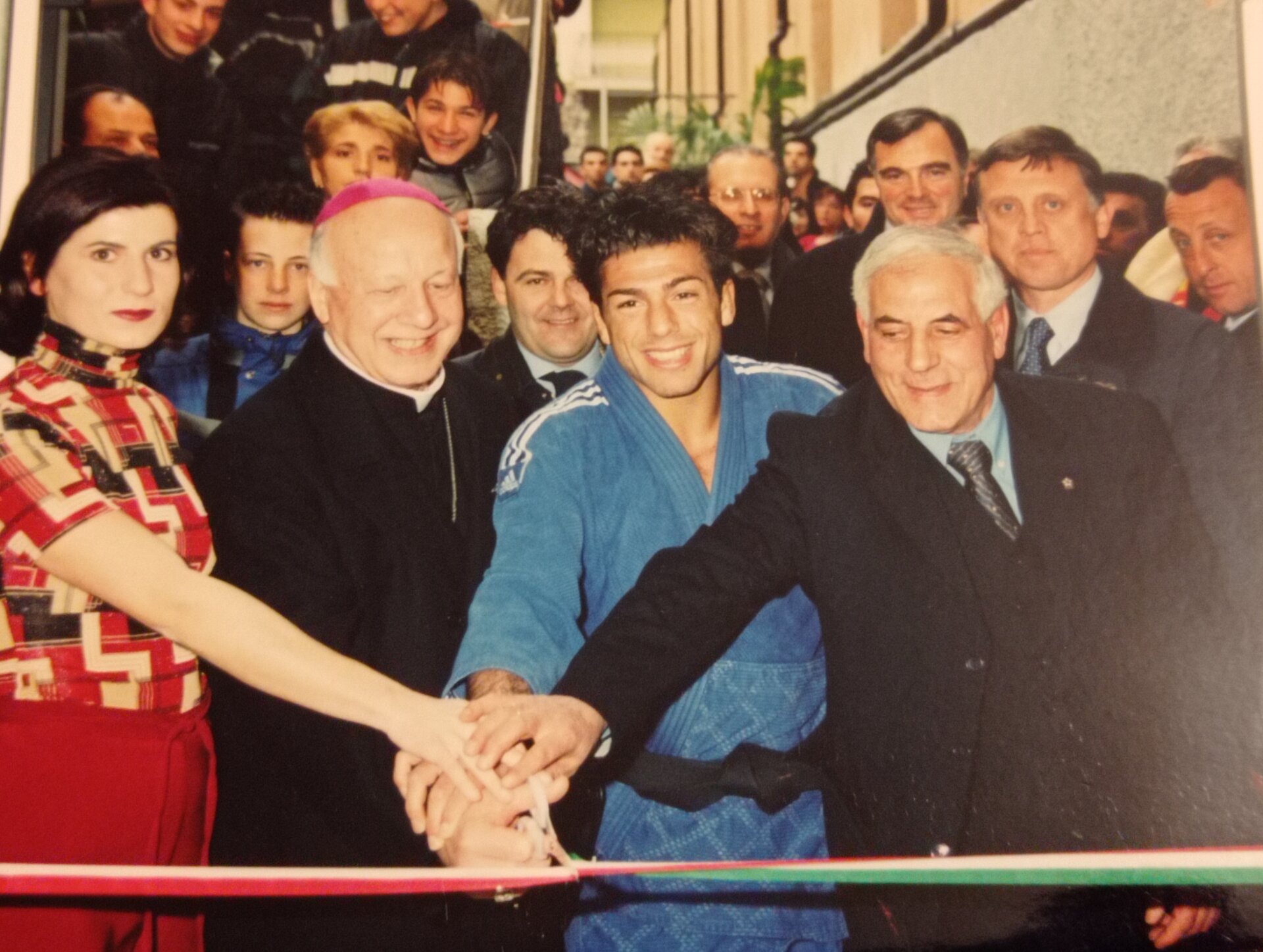 Maestro Iannucci con Campione Olimpico Maddaloni