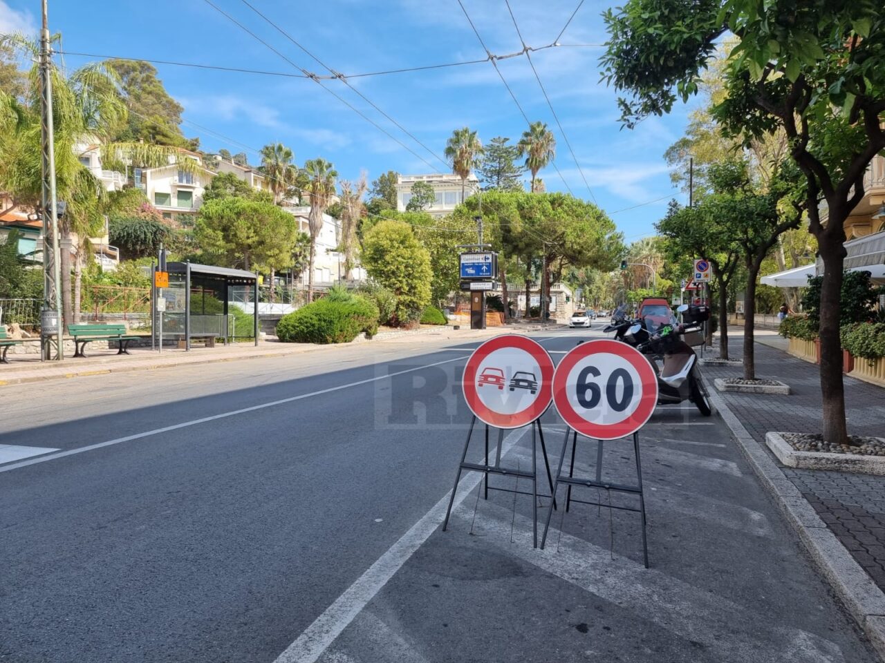 Curiosità: in centro a Ospedaletti il limite di velocità diventa di 60 km/h